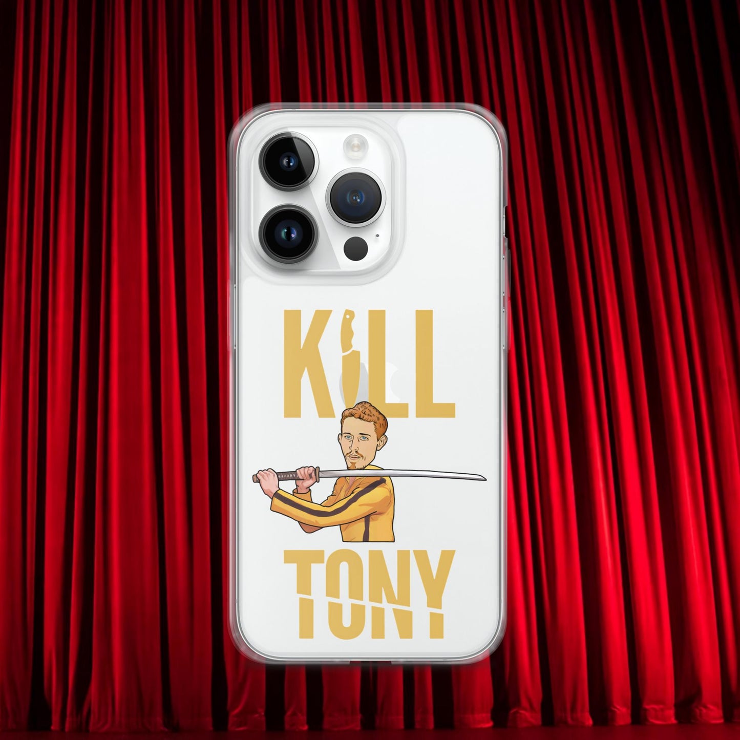 Kill Tony Hinchcliffe Kill Bill Funny Podcast Clear Case for iPhone