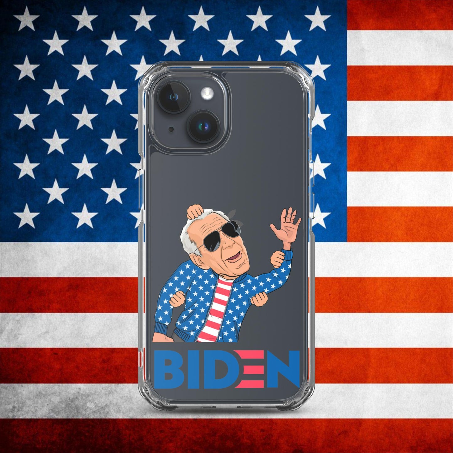 Weekend at Biden's Joe Biden Meme Democrat Republican Trump Gift Biden Gift 90s Vintage Clear Case for iPhone Next Cult Brand