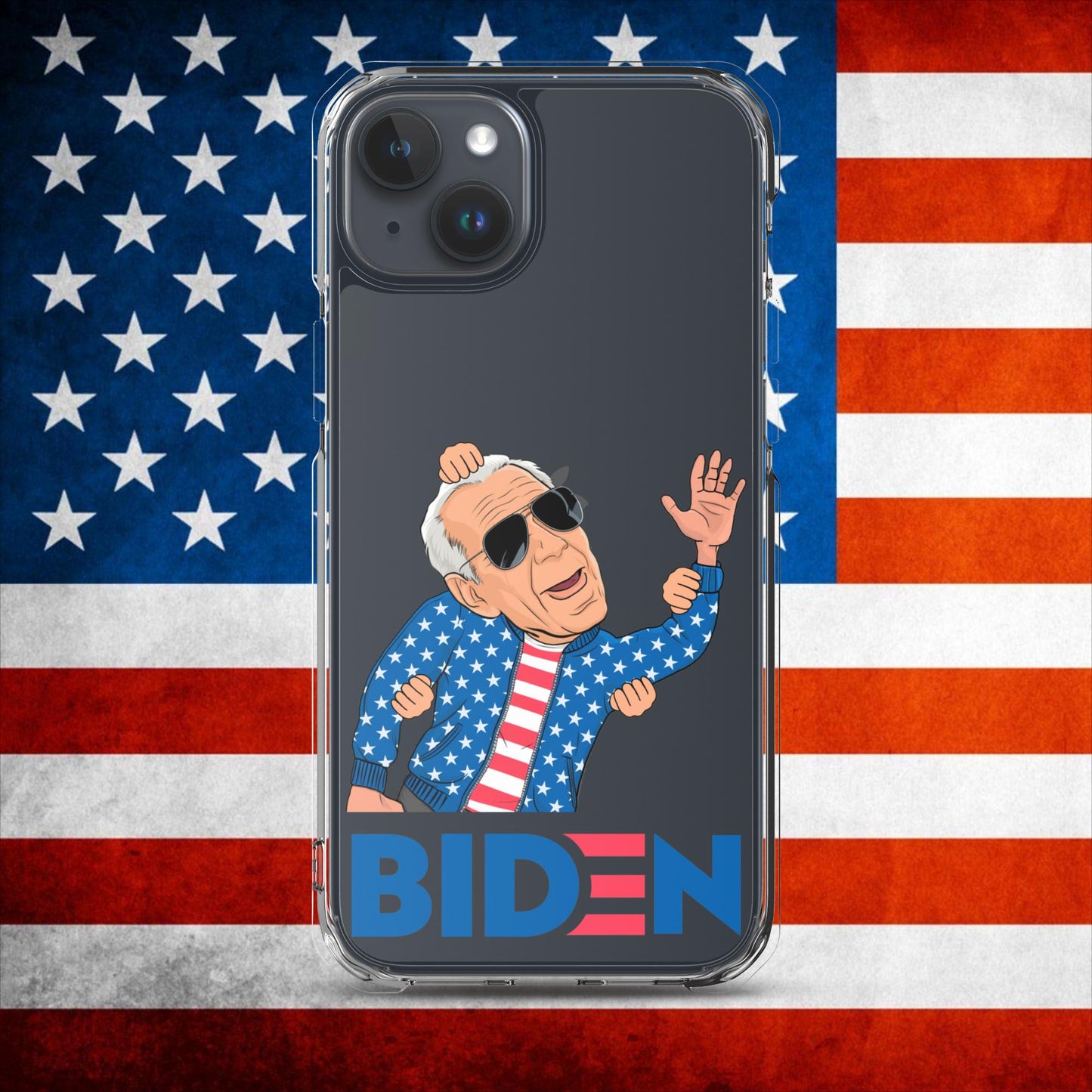 Weekend at Biden's Joe Biden Meme Democrat Republican Trump Gift Biden Gift 90s Vintage Clear Case for iPhone Next Cult Brand