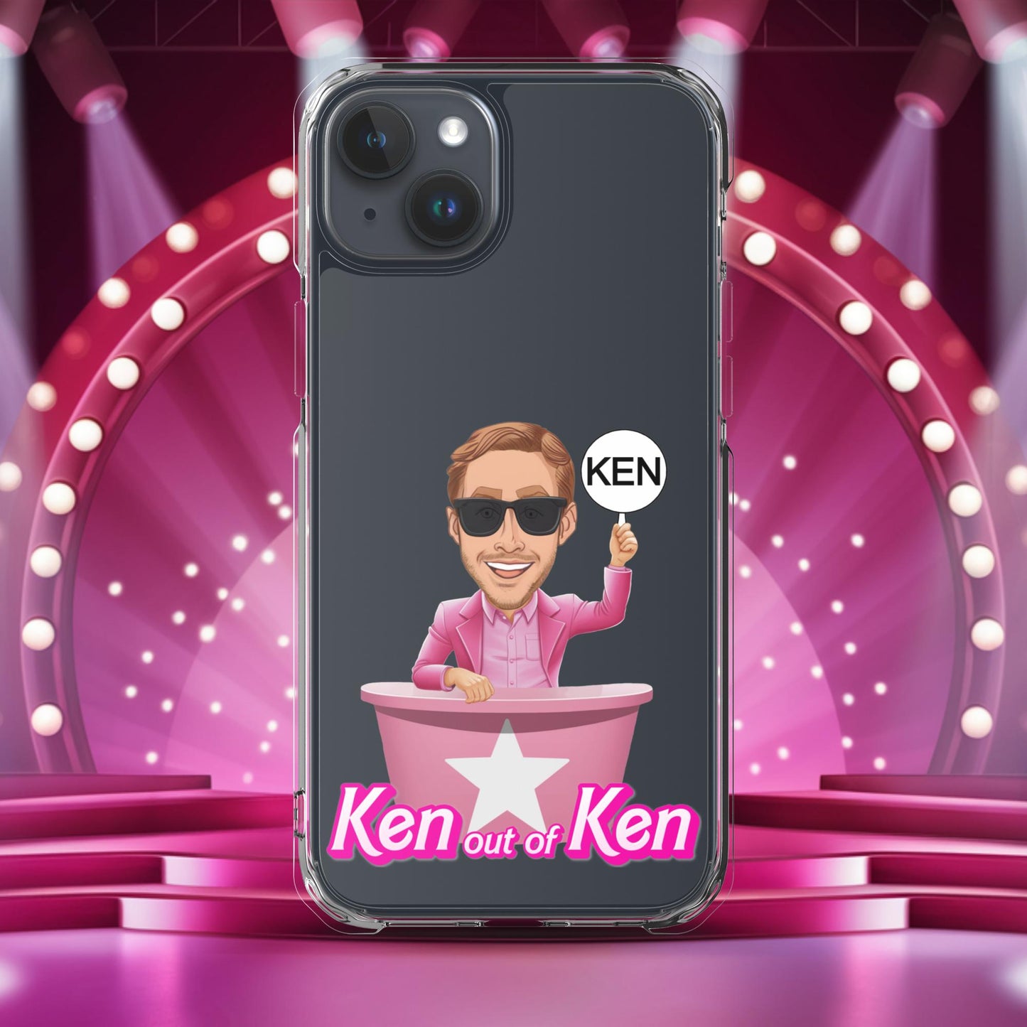 Ken out of Ken Ryan Gosling Barbie Movie Clear Case for iPhone Next Cult Brand