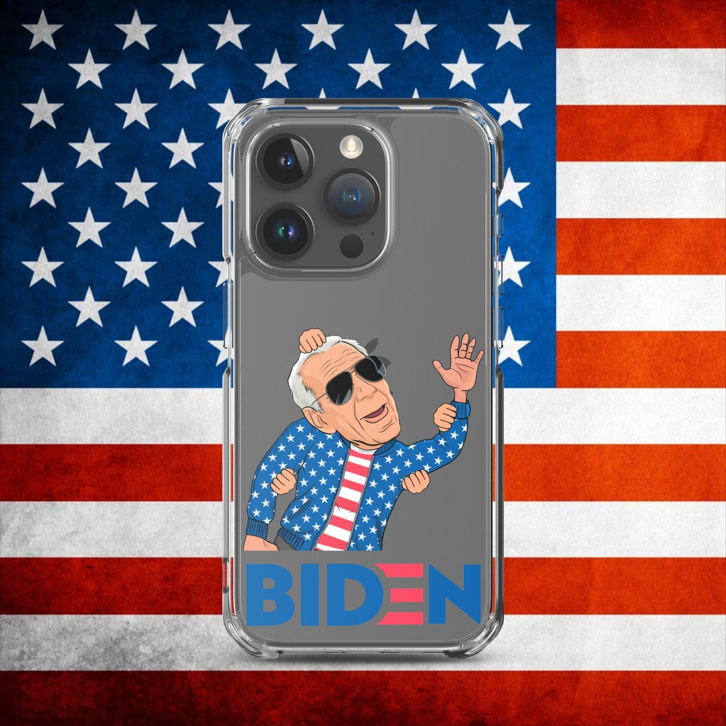 Weekend at Biden's Joe Biden Meme Democrat Republican Trump Gift Biden Gift 90s Vintage Clear Case for iPhone iPhone 15 Pro Mobile Phone Cases Democrats Joe Biden Politics Next Cult Brand