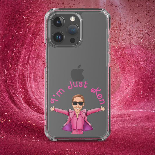 Ken Barbie Ryan Gosling I'm Just Ken Clear Case for iPhone Next Cult Brand