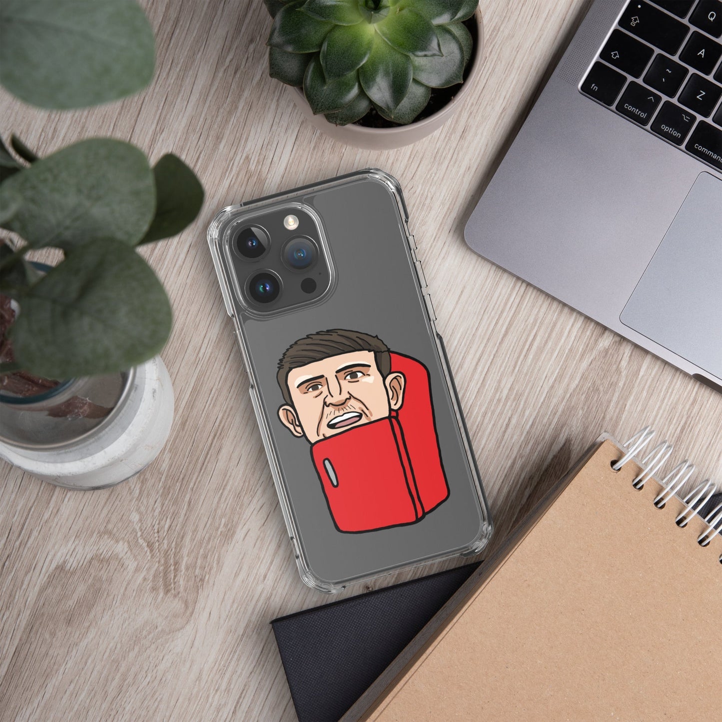 Harry ''The Fridge'' Maguire Clear Case for iPhone® Mobile Phone Cases Football Harry Maguire Manchester United The Fridge Next Cult Brand