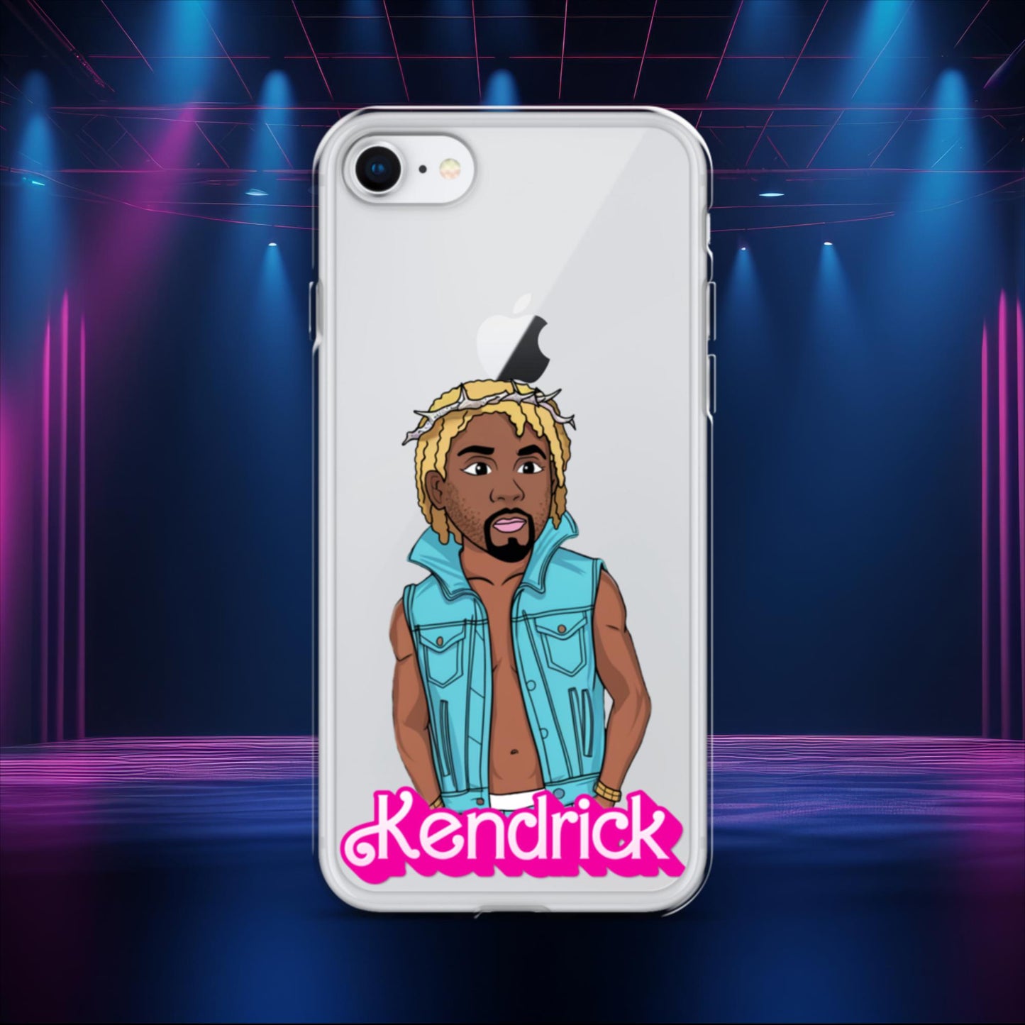 Kendrick Barbie Ken Ryan Gosling Kendrick Lamar Clear Case for iPhone Next Cult Brand