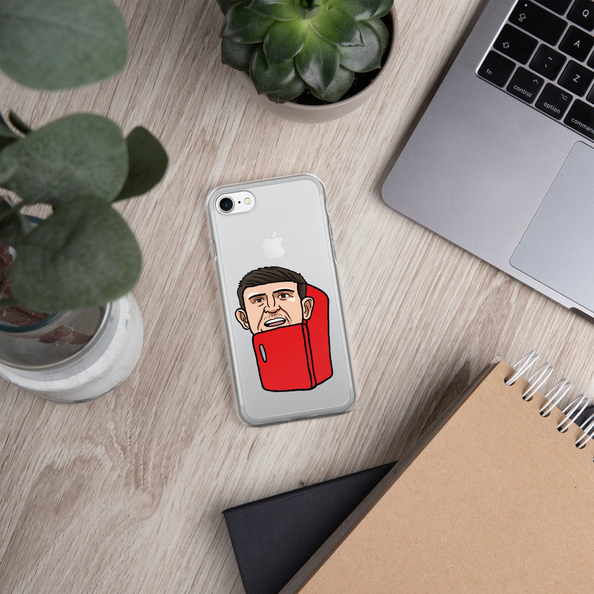 Harry ''The Fridge'' Maguire Clear Case for iPhone® Next Cult Brand Football, Harry Maguire, Manchester United, The Fridge