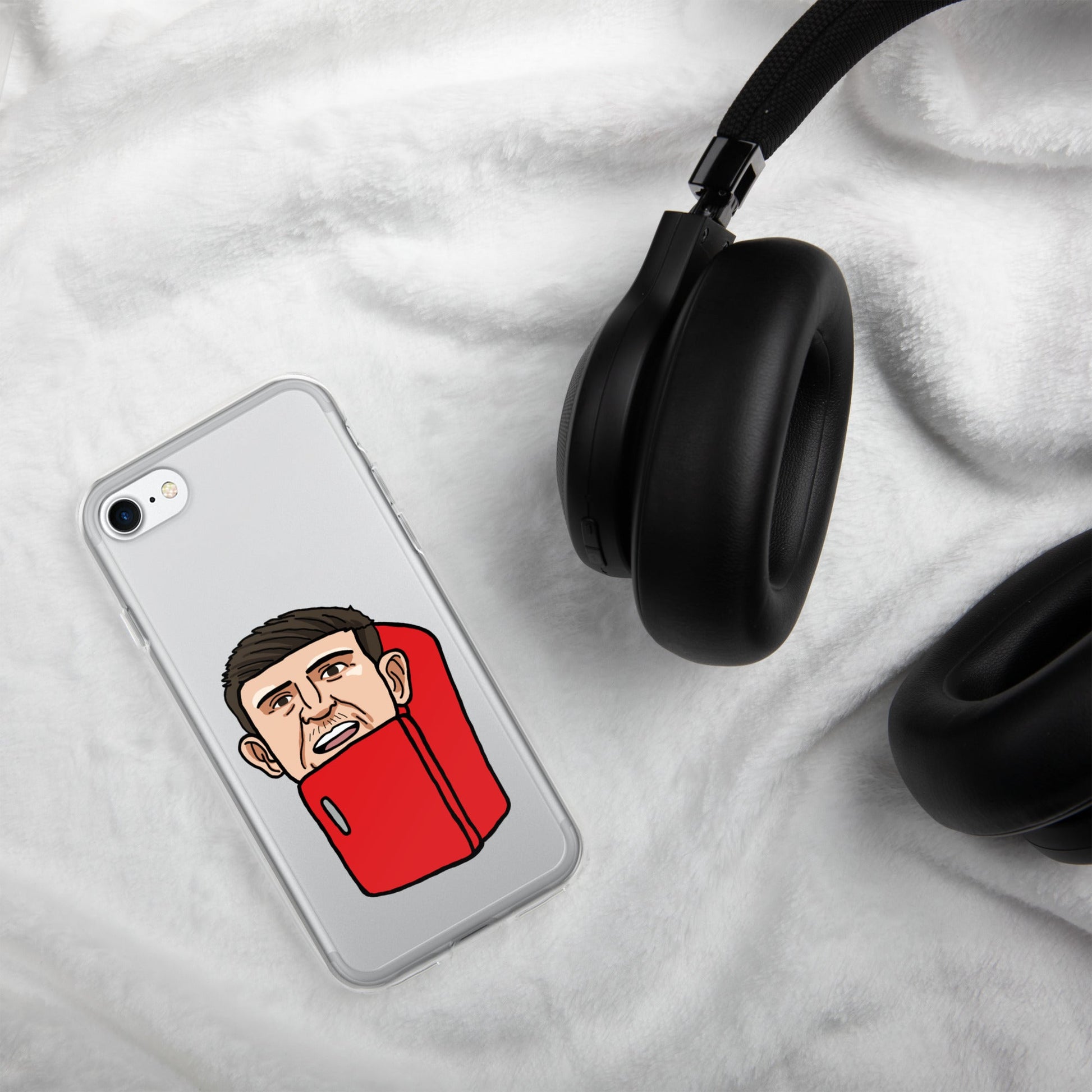 Harry ''The Fridge'' Maguire Clear Case for iPhone® Next Cult Brand Football, Harry Maguire, Manchester United, The Fridge