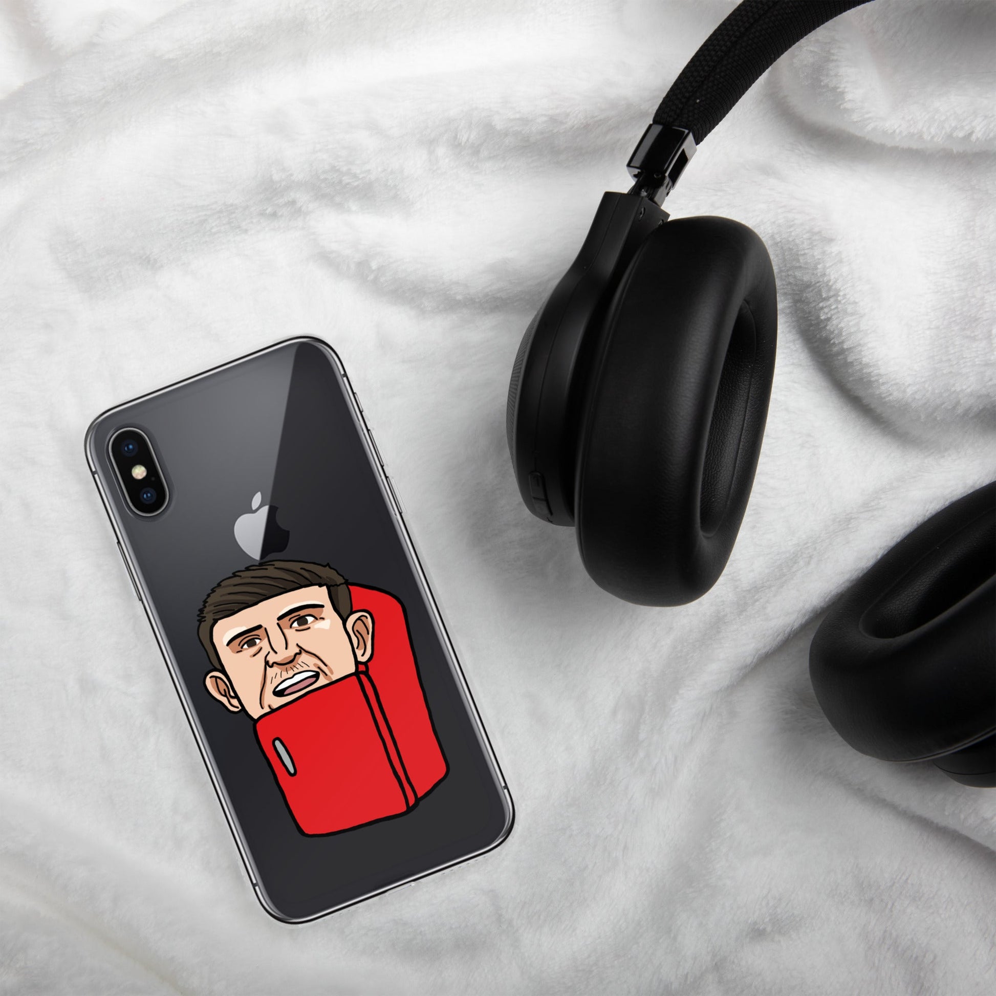 Harry ''The Fridge'' Maguire Clear Case for iPhone® Next Cult Brand Football, Harry Maguire, Manchester United, The Fridge