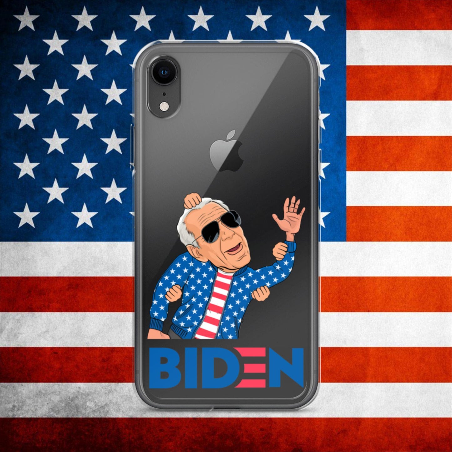 Weekend at Biden's Joe Biden Meme Democrat Republican Trump Gift Biden Gift 90s Vintage Clear Case for iPhone Next Cult Brand