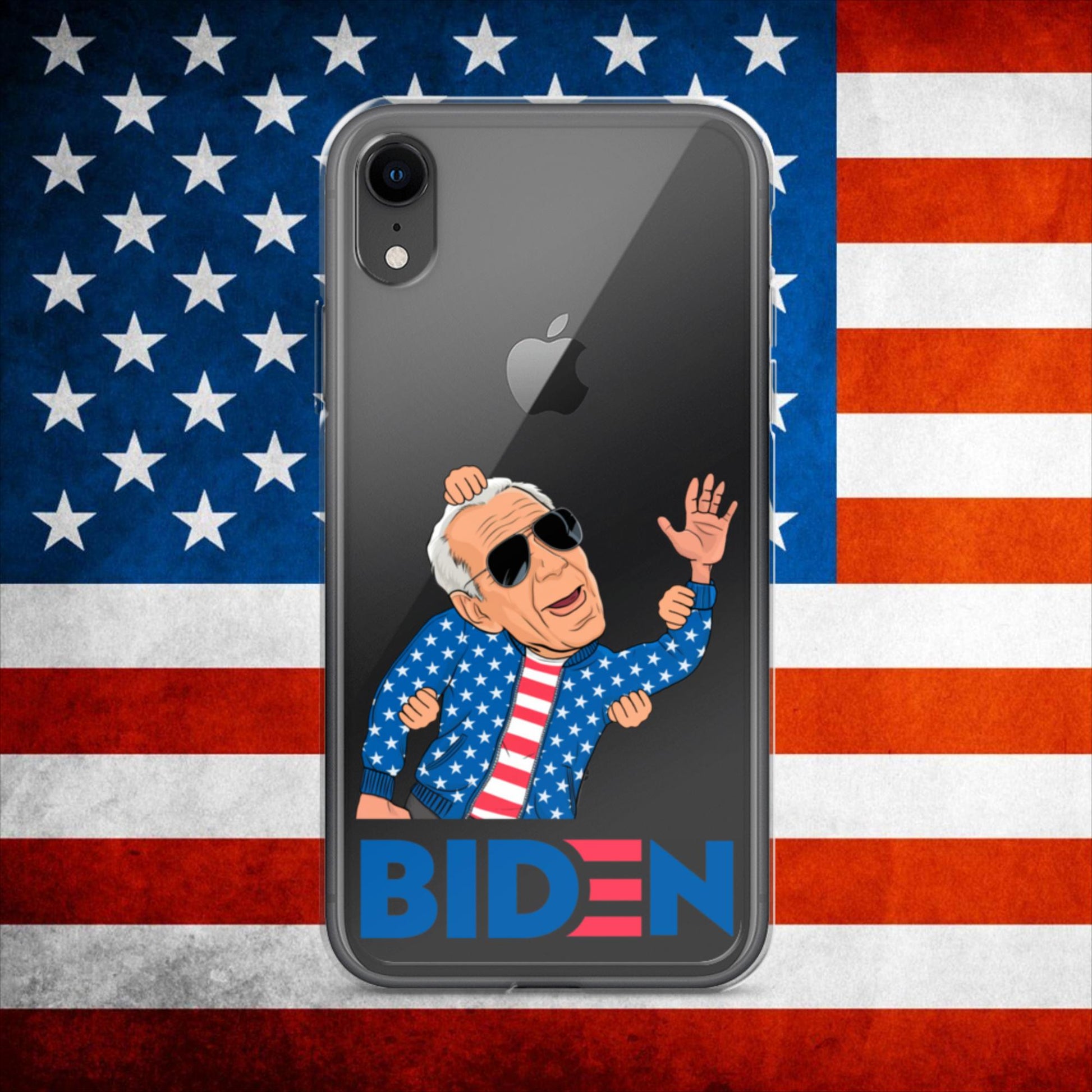 Weekend at Biden's Joe Biden Meme Democrat Republican Trump Gift Biden Gift 90s Vintage Clear Case for iPhone iPhone XR Mobile Phone Cases Democrats Joe Biden Politics Next Cult Brand