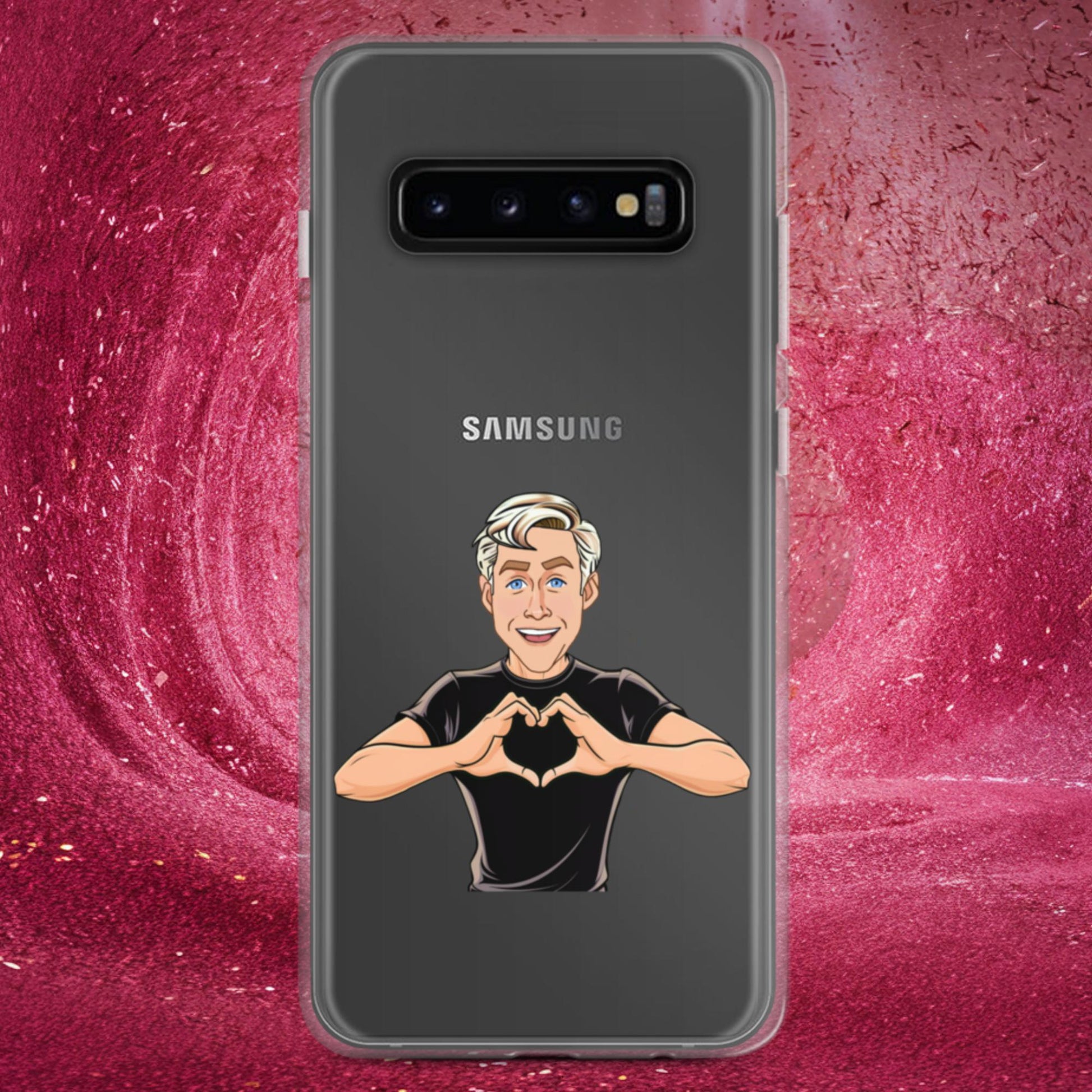 I Love Ryan Gosling Ken Barbie Movie I am Kenough Clear Case for Samsung Next Cult Brand