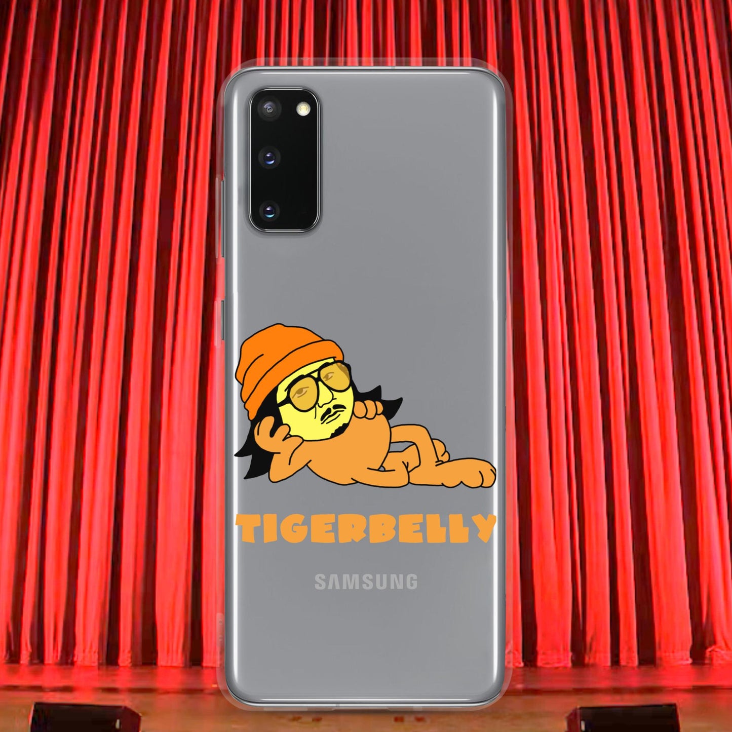 Bobby Lee Tigerbelly, Bobby Lee Merch, Tigerbelly Merch, Bobby Lee Gift, Funny Tigerbelly Gift, Tigerbelly Podcast, TigerBelly Clear Case for Samsung Next Cult Brand Bobby Lee, Podcasts, Stand-up Comedy, TigerBelly