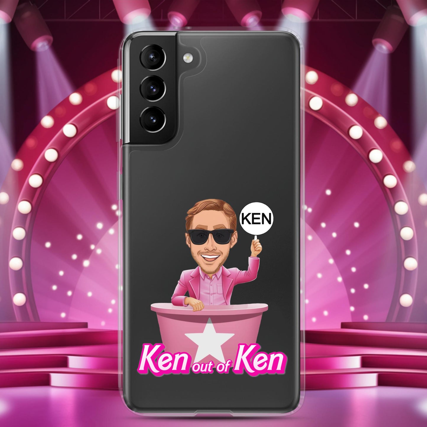 Ken out of Ken Ryan Gosling Barbie Movie Clear Case for Samsung Next Cult Brand