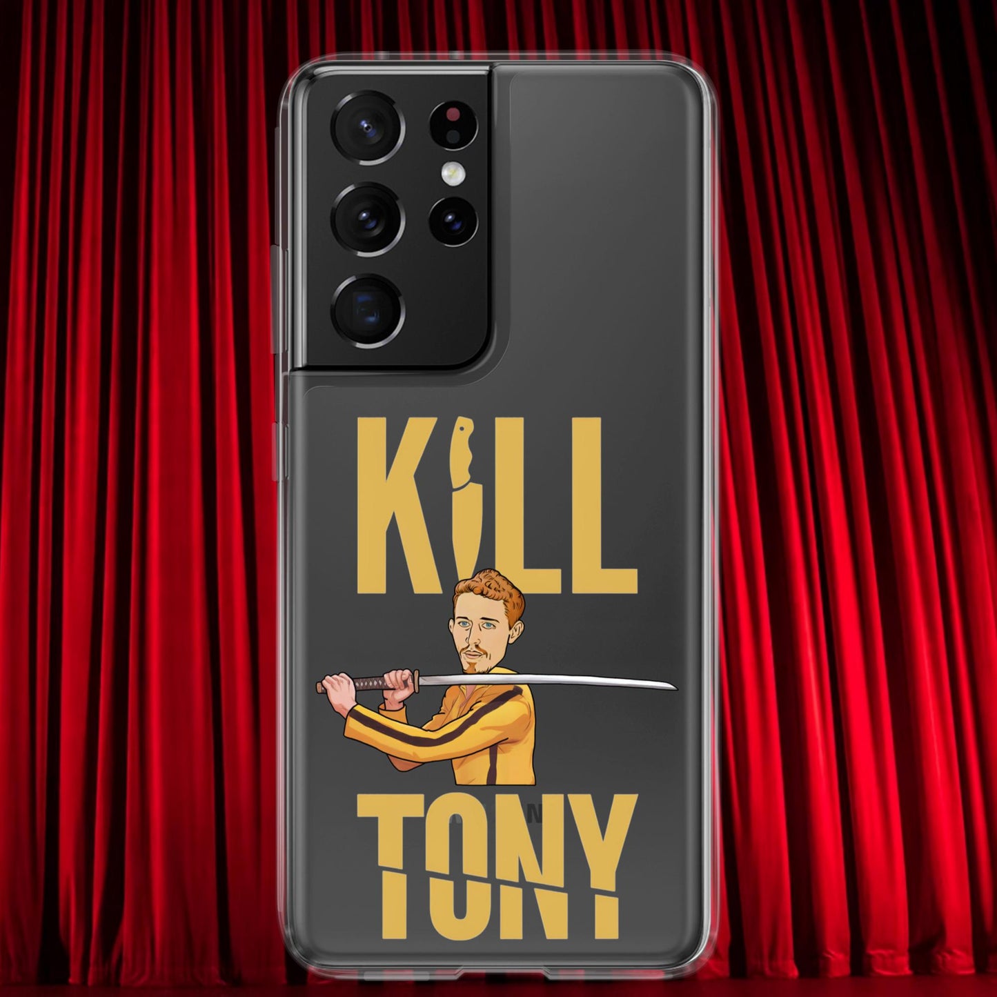 Kill Tony Hinchcliffe Kill Bill Funny Podcast Clear Case for Samsung