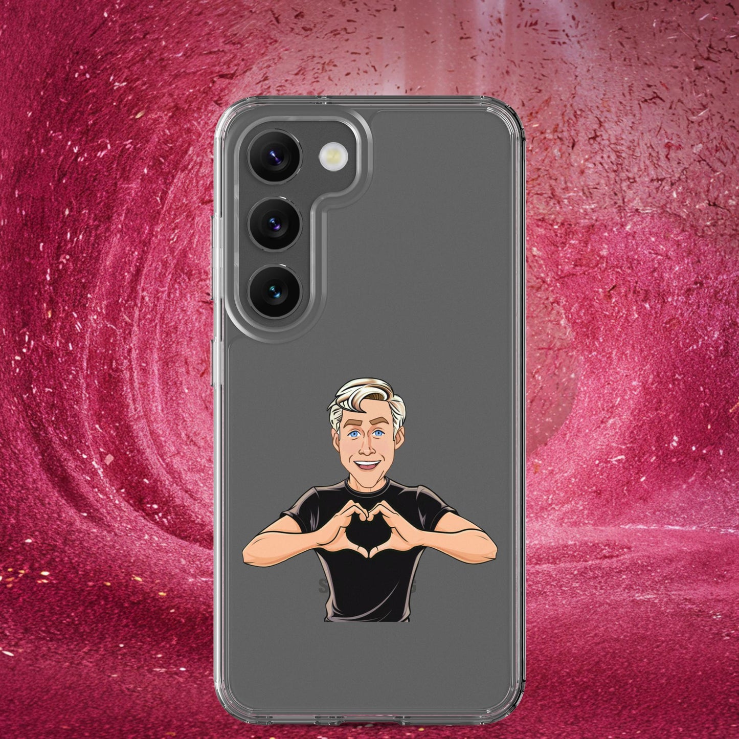 I Love Ryan Gosling Ken Barbie Movie I am Kenough Clear Case for Samsung Next Cult Brand