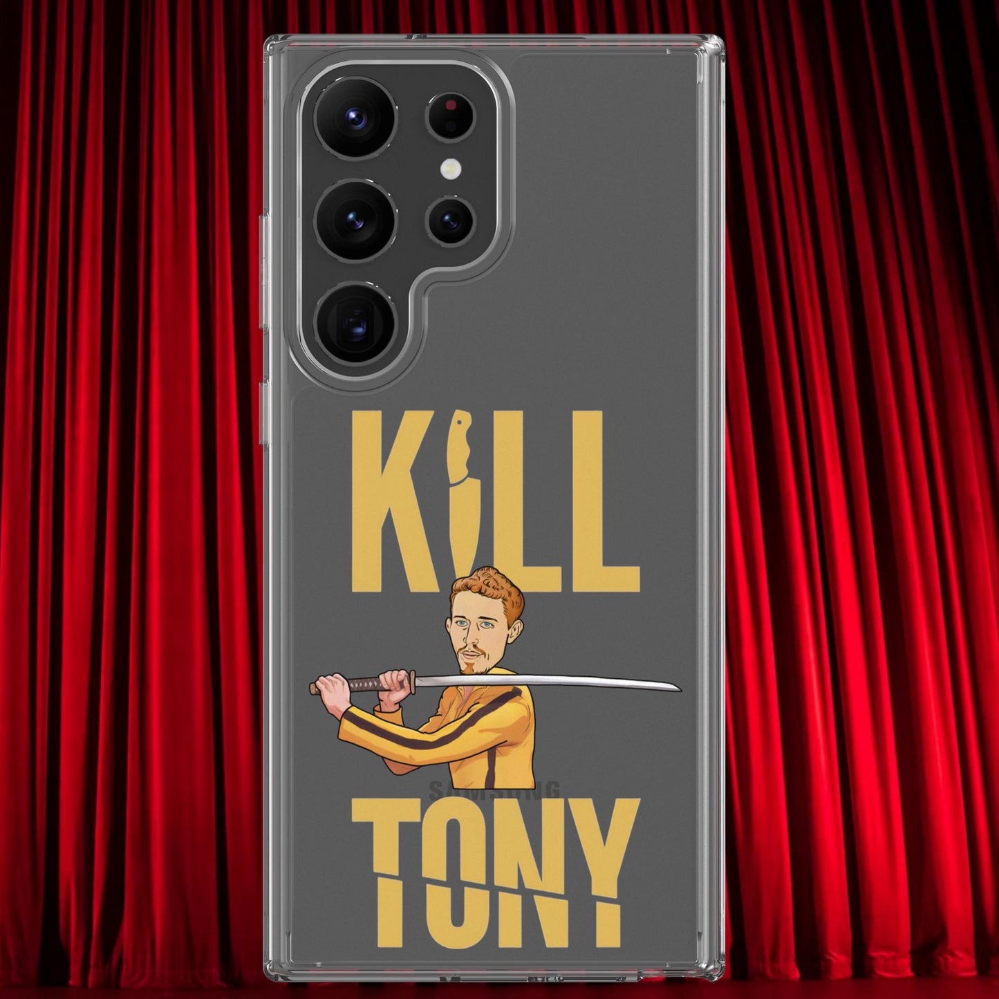 Kill Tony Hinchcliffe Kill Bill Funny Podcast Clear Case for Samsung
