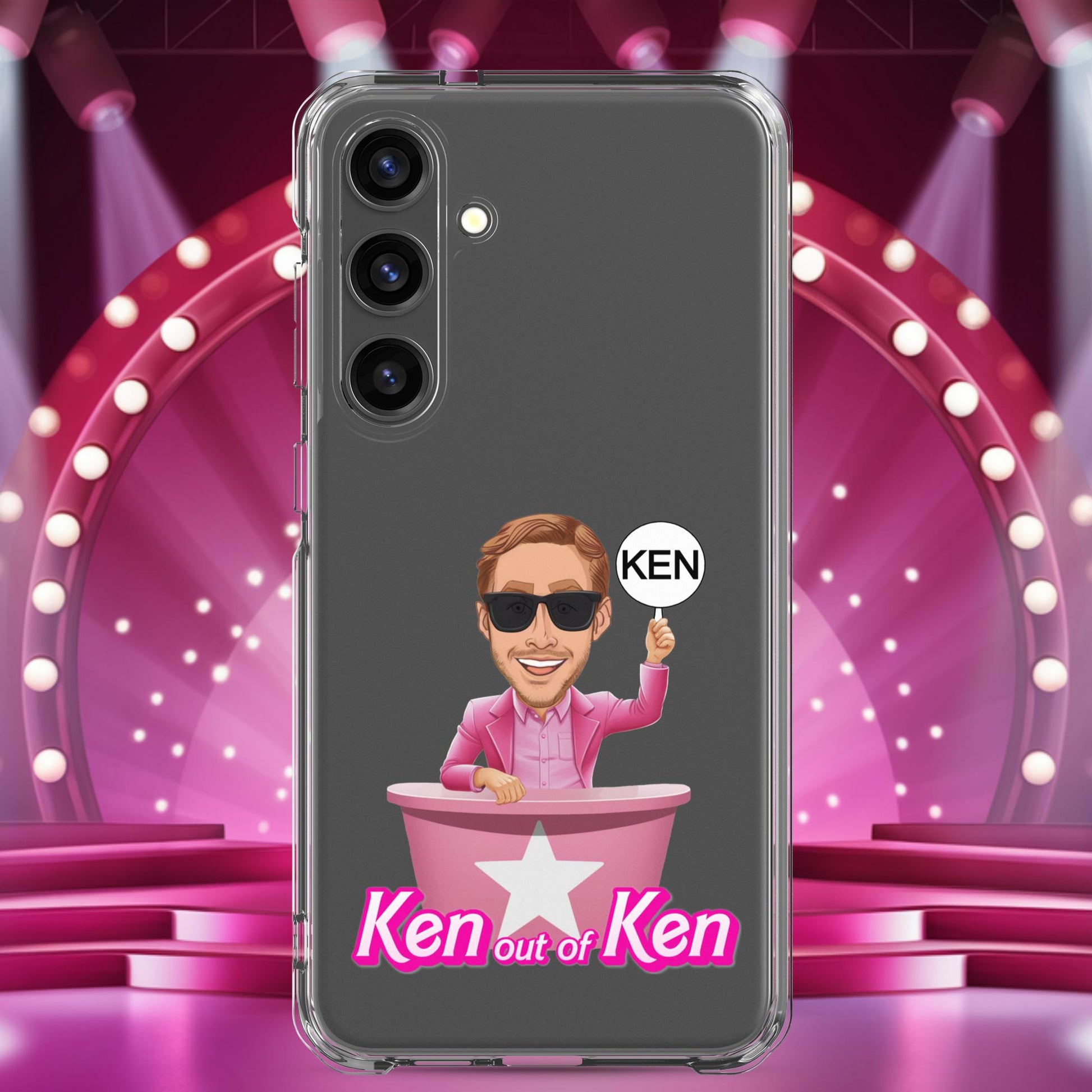 Ken out of Ken Ryan Gosling Barbie Movie Clear Case for Samsung Next Cult Brand