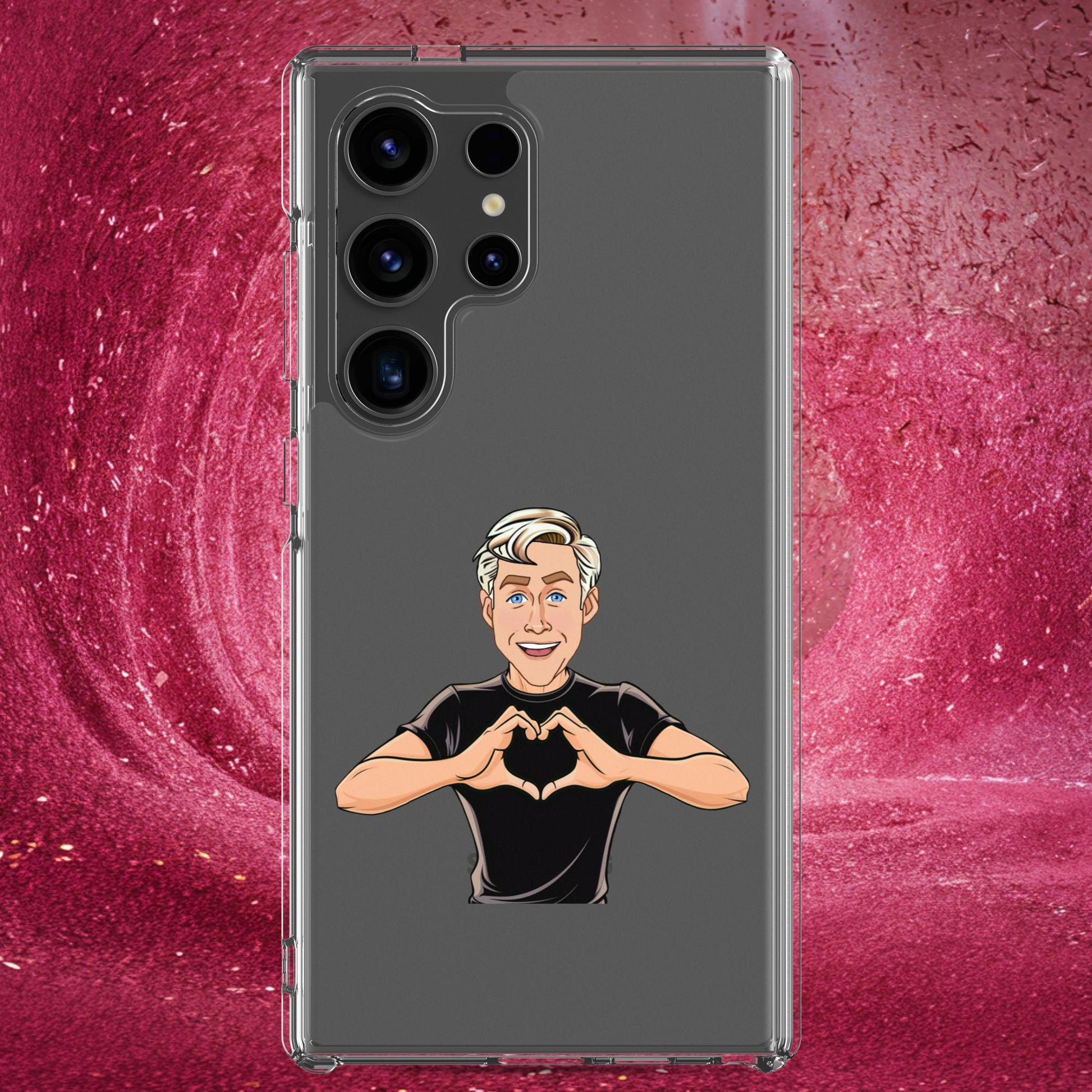 I Love Ryan Gosling Ken Barbie Movie I am Kenough Clear Case for Samsung Next Cult Brand