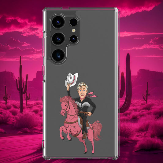 Ryan Gosling Ken Cowboy Horse Barbie Movie Clear Case for Samsung Next Cult Brand