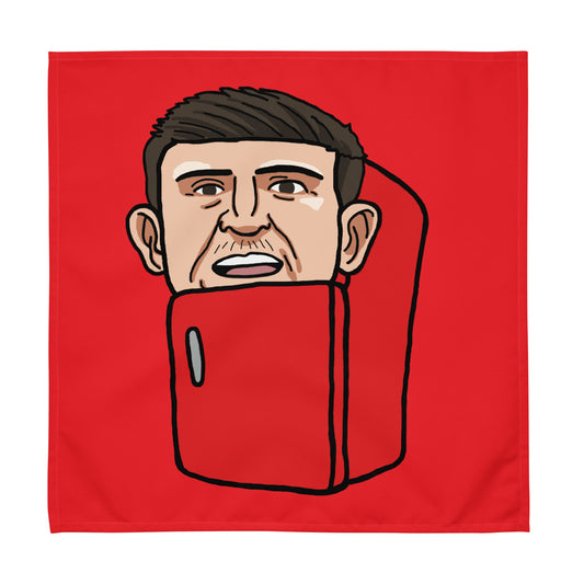 Harry ''The Fridge'' Maguire Cloth Napkin Set of 4 Red Next Cult Brand Football, Harry Maguire, Manchester United, The Fridge