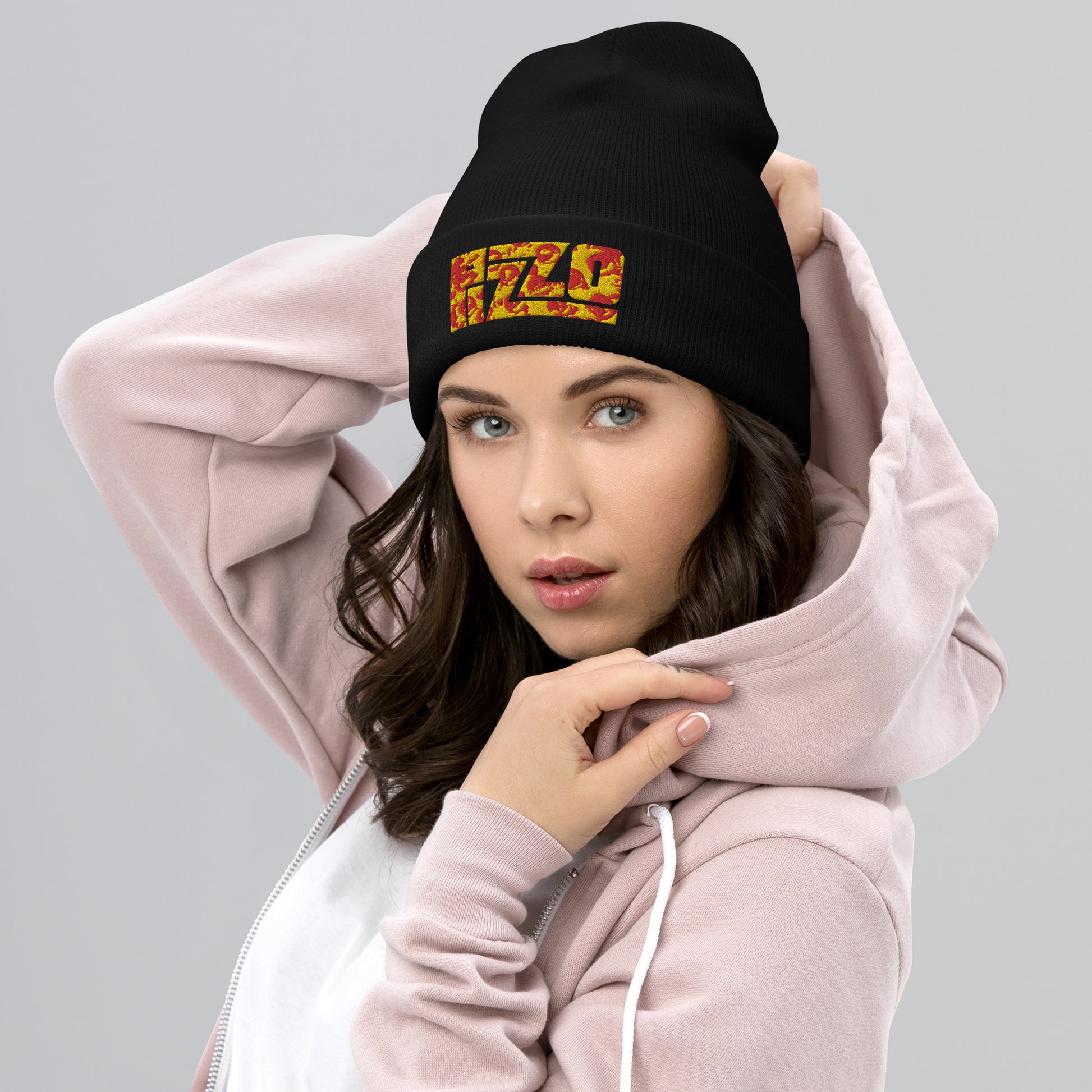 Pizzo Lizzo Pizza Lizzo Merch Lizzo Gift Song Lyrics Lizzo Cuffed Beanie Black Hats Lizzo Music Next Cult Brand