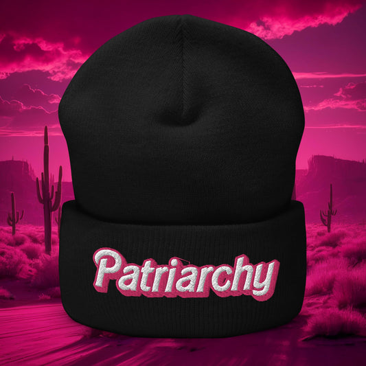 Patriarchy about horses Ken Barbie Movie Cuffed Beanie Next Cult Brand
