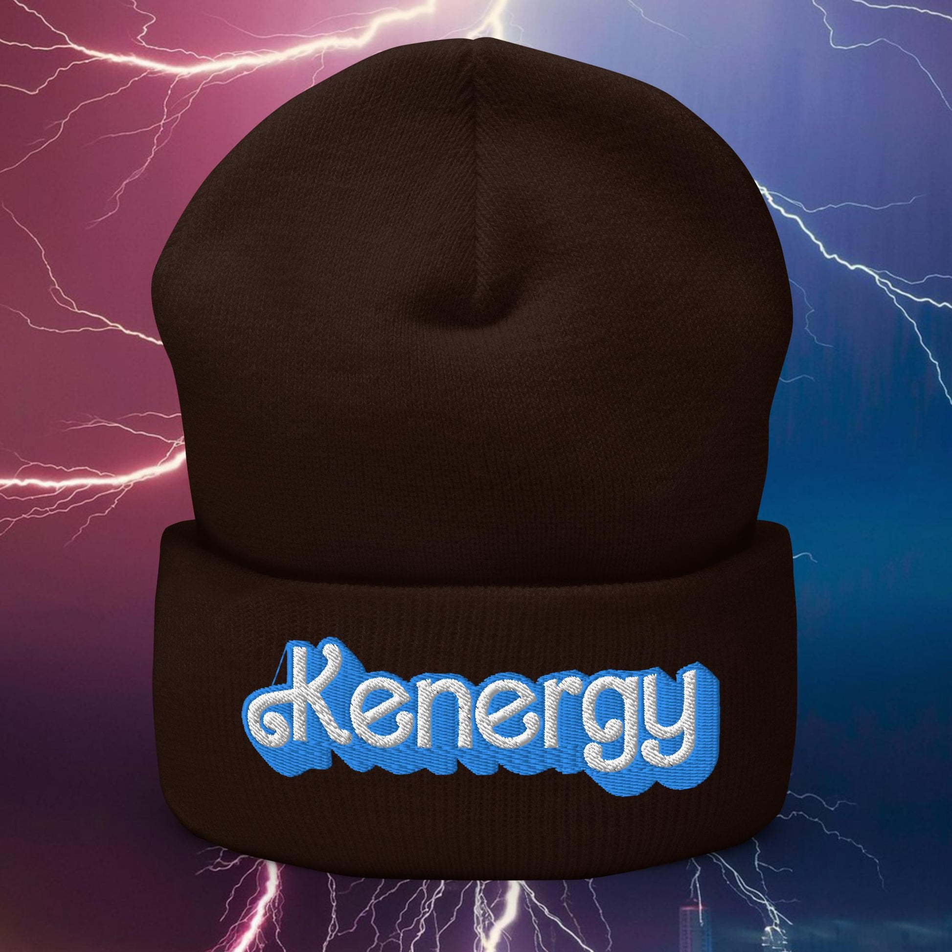 Kenergy Ken Barbie Movie Cuffed Beanie Next Cult Brand