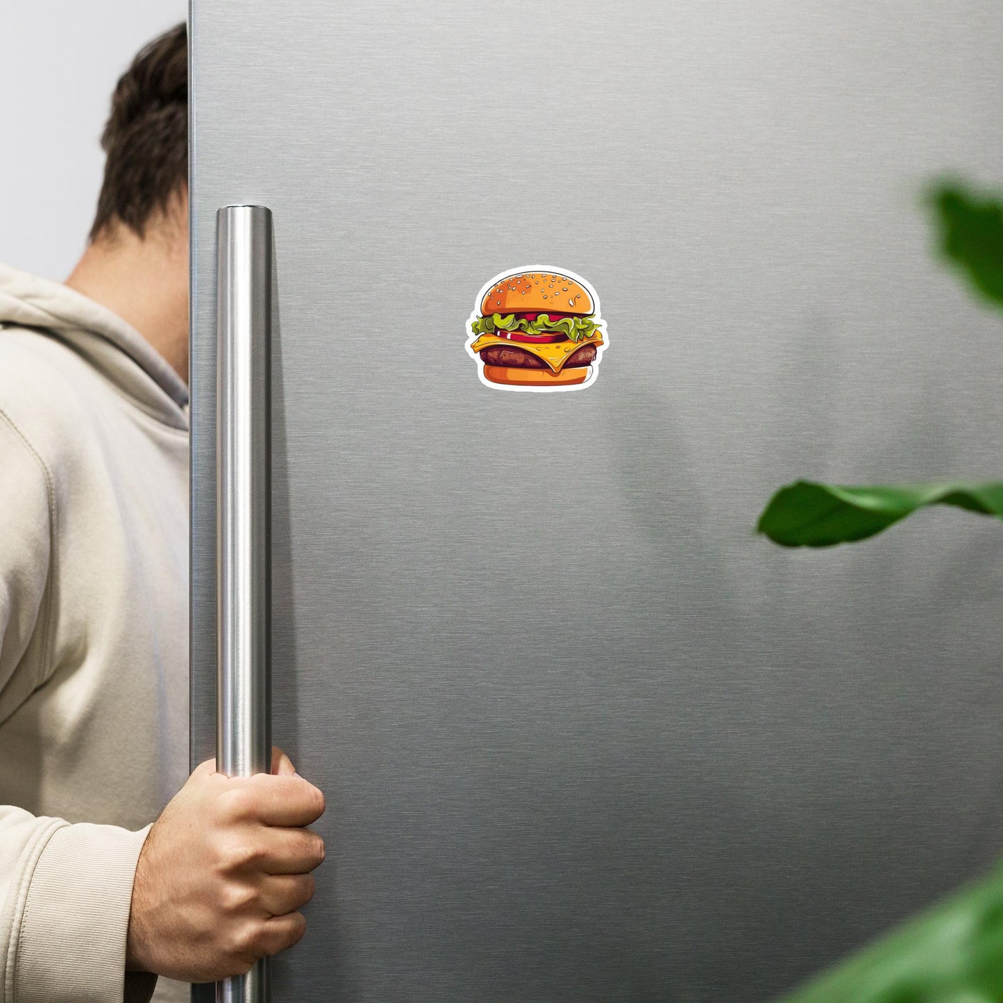 Cheeseburger I Love Burgers Magnet Next Cult Brand