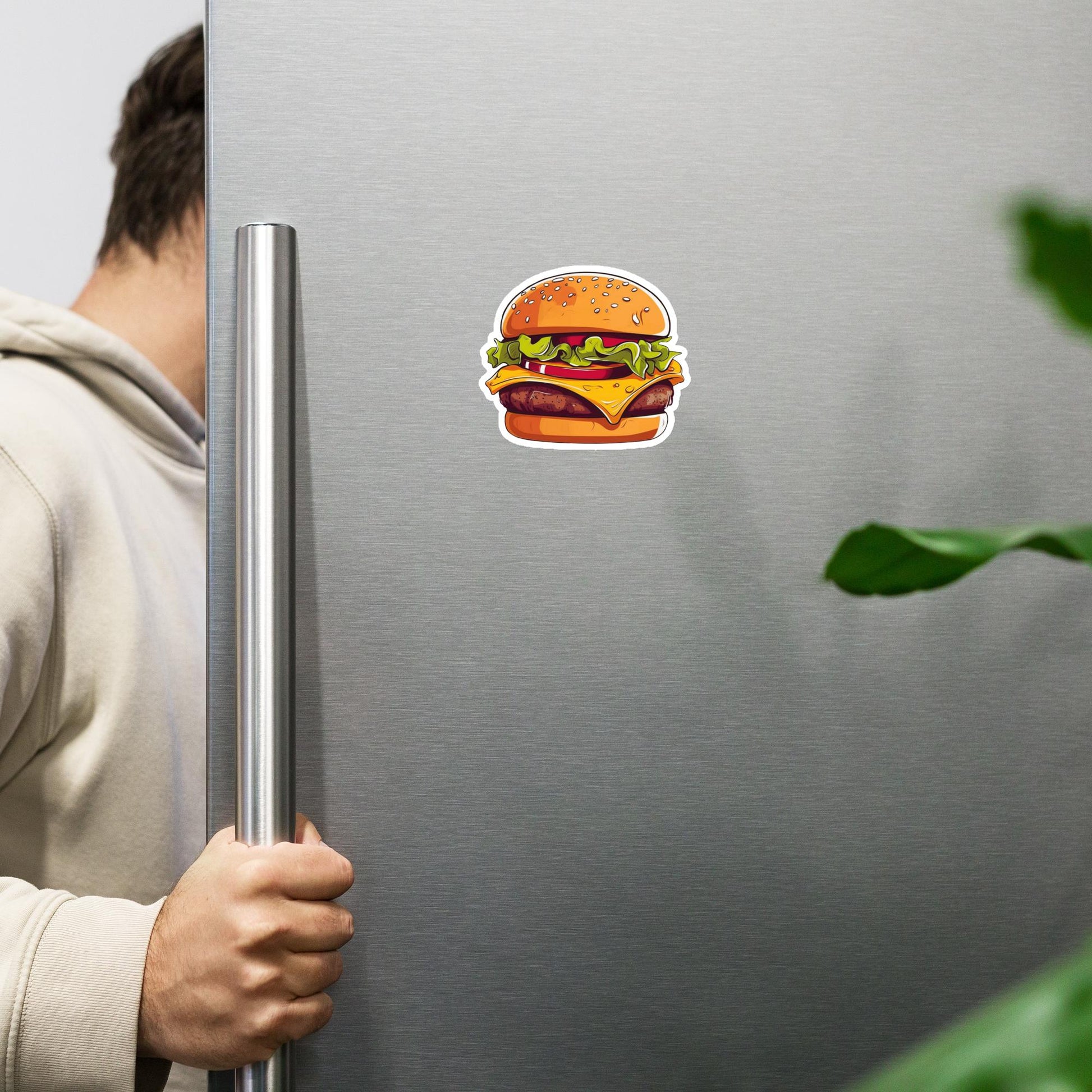 Cheeseburger I Love Burgers Magnet Next Cult Brand