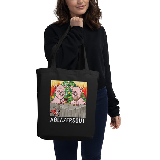 Glazers Out Manchester United Eco Tote Bag, Carryall Bag, Holdall Bag, #GlazersOut Next Cult Brand Football, GlazersOut, Manchester United