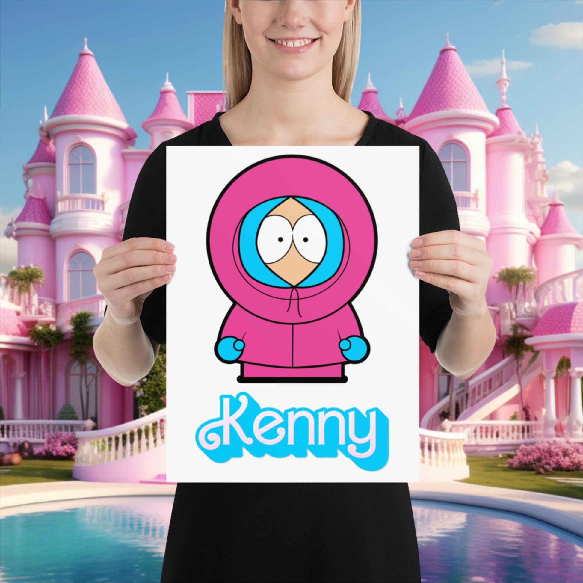 Kenny McCormick Ken Ryan Gosling Barbie South Park Kenny Poster Next Cult Brand