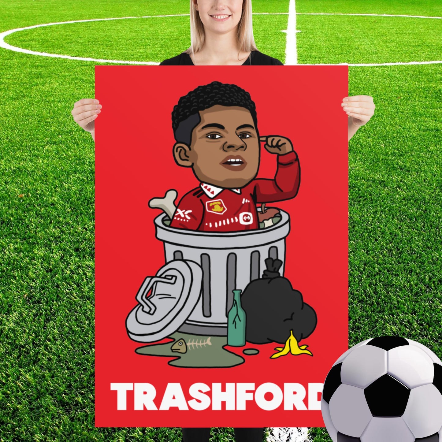 Trashford Marcus Rashford Manchester United Gift Man United Gift Marcus Rashford Poster Next Cult Brand