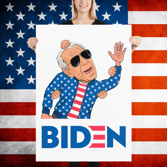 Weekend at Biden's Joe Biden Meme Democrat Republican Trump Gift Biden Gift 90s Vintage Poster