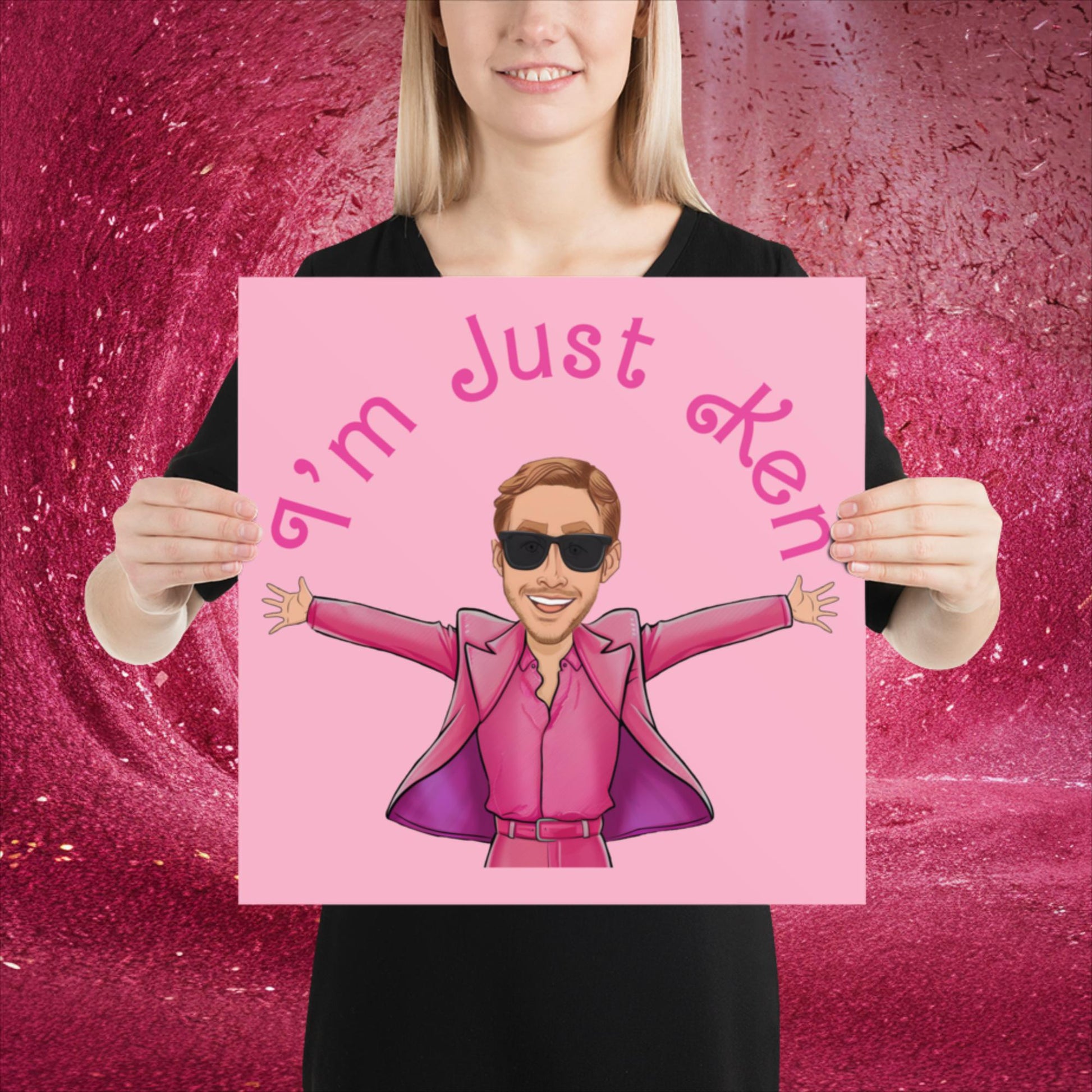 Ken Barbie Ryan Gosling I'm Just Ken Poster Next Cult Brand