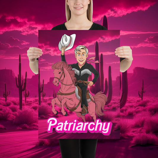 Ken Barbie Movie When I found out the patriarchy wasn't just about horses, I lost interest Poster Next Cult Brand