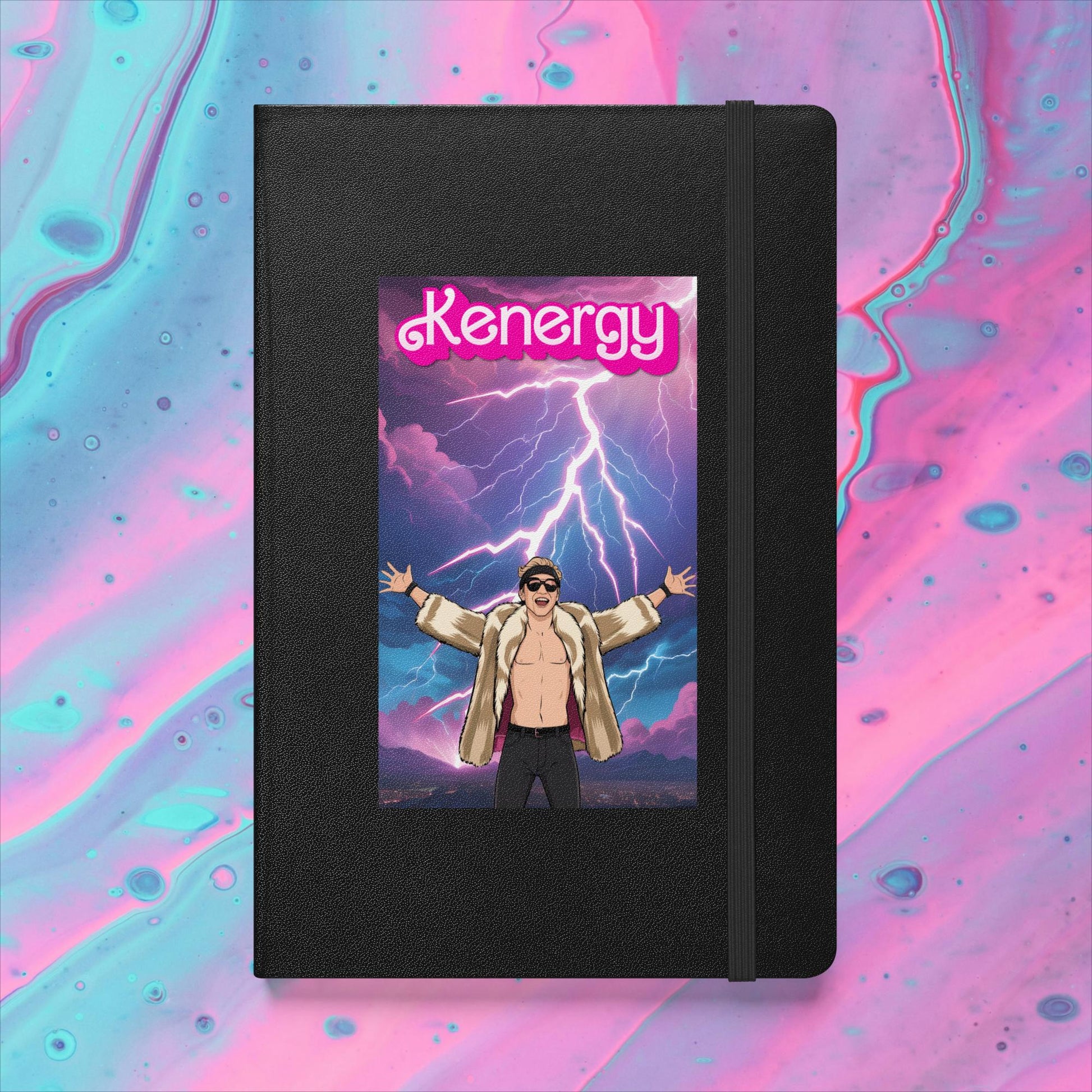 Kenergy Barbie Ryan Gosling Ken Hardcover notebook Next Cult Brand Barbie, Ken, Kenergy, Movies, Ryan Gosling