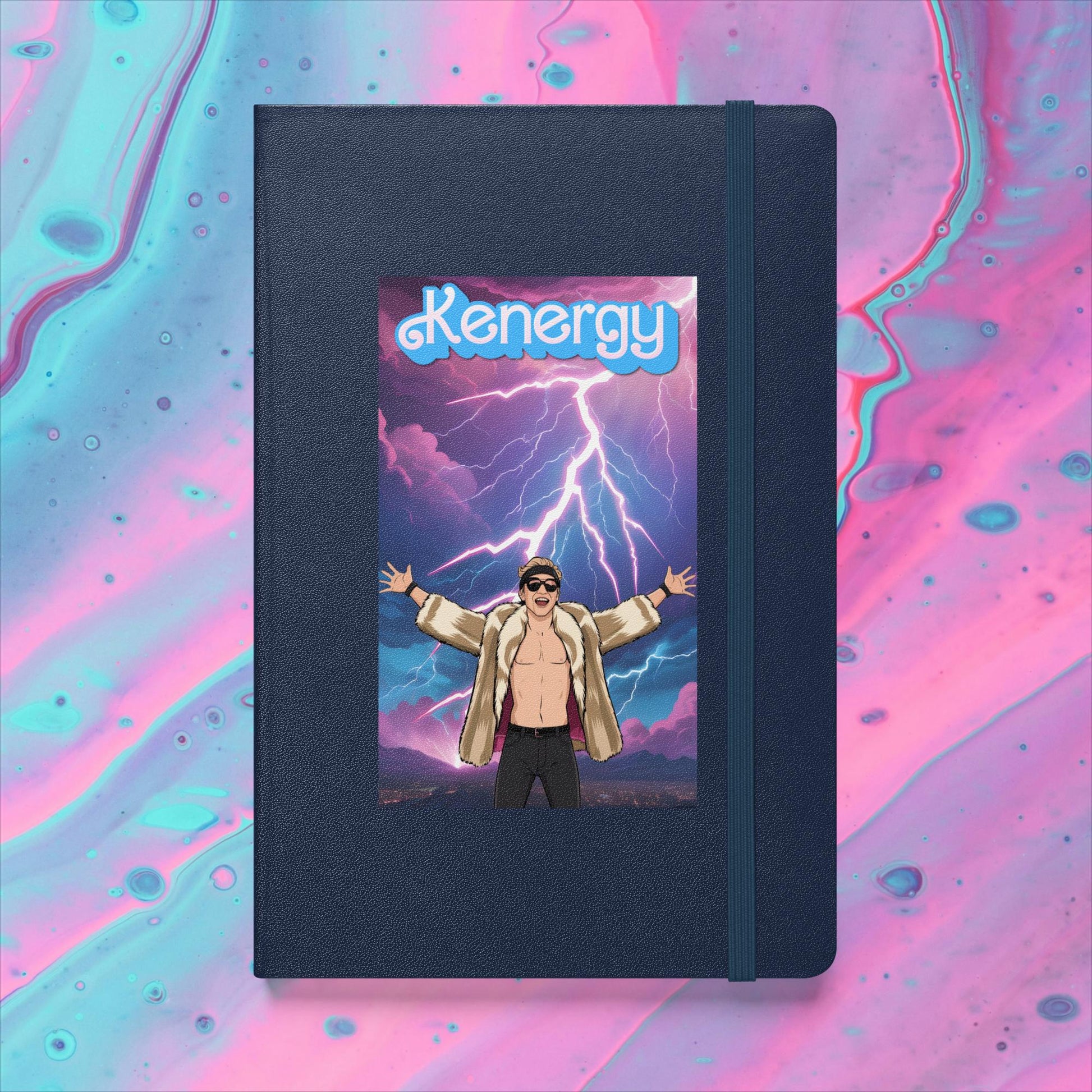 Kenergy Barbie Ryan Gosling Ken Hardcover notebook Next Cult Brand Barbie, Ken, Kenergy, Movies, Ryan Gosling