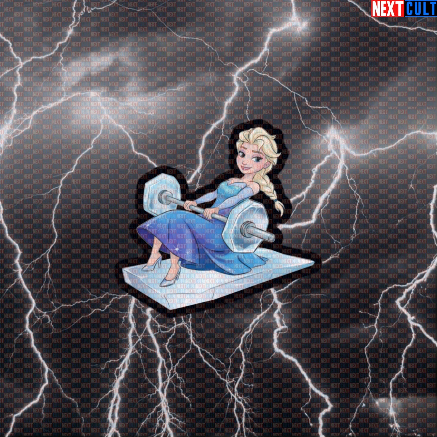 Let It Grow Gym Sticker | Funny Booty Builder Workout Decal for Water Bottles & Gym Equipment Default Title Bodybuilding Films Fitness Frozen Gym Leg Day Powerlifting Workout Next Cult Brand