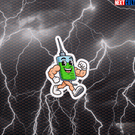 It's All Genetics Gym Sticker | Natty Or Not Meme Decal For Bodybuilding Lifters Default Title Stickers Bodybuilding Fitness Gym Steroids Workout Next Cult Brand