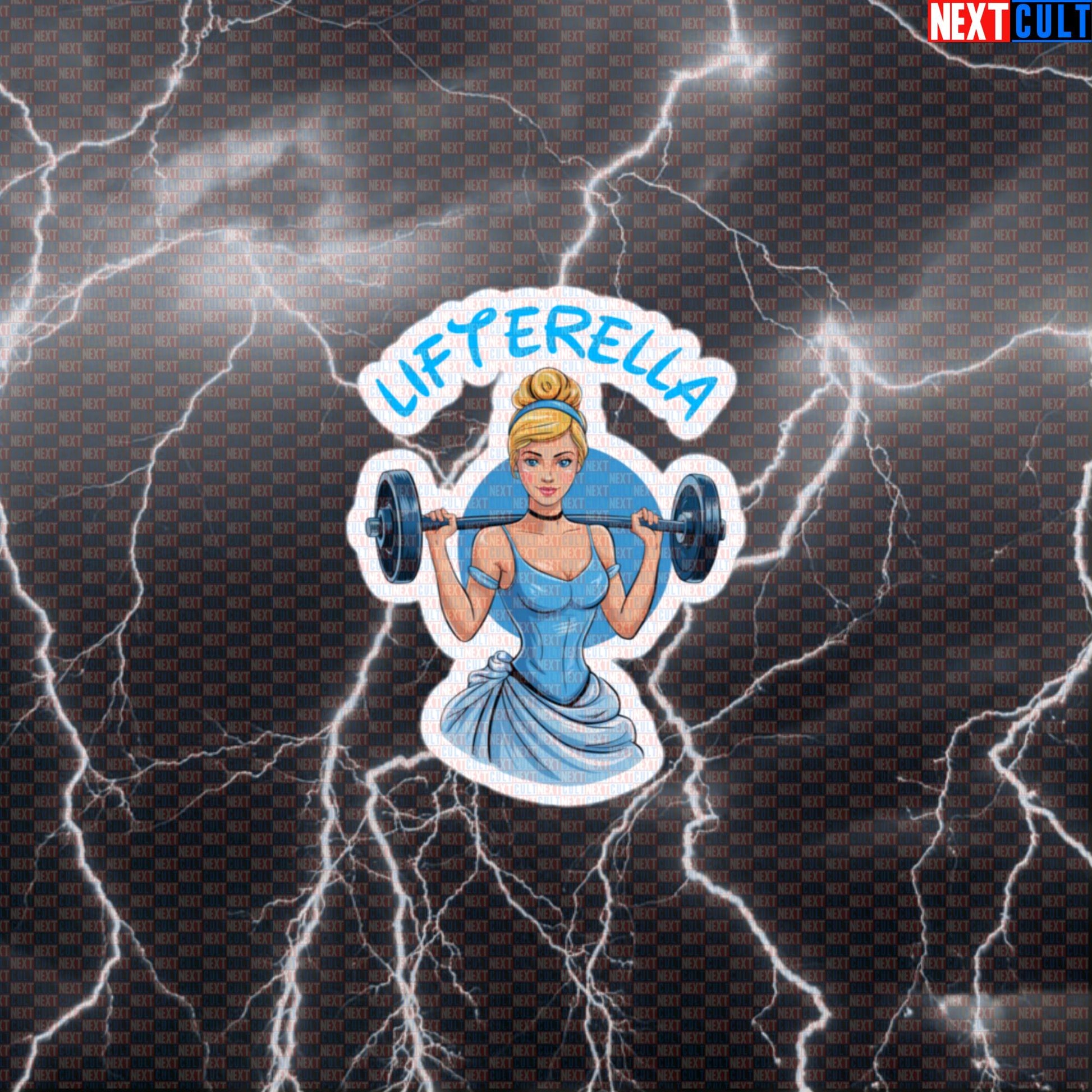 Lifterella Funny Gym Princess Sticker | Workout Decal for Water Bottles & Gym Gear | Fitness Meme Sticker Default Title Bodybuilding Films Fitness Gym Powerlifting Workout Next Cult Brand