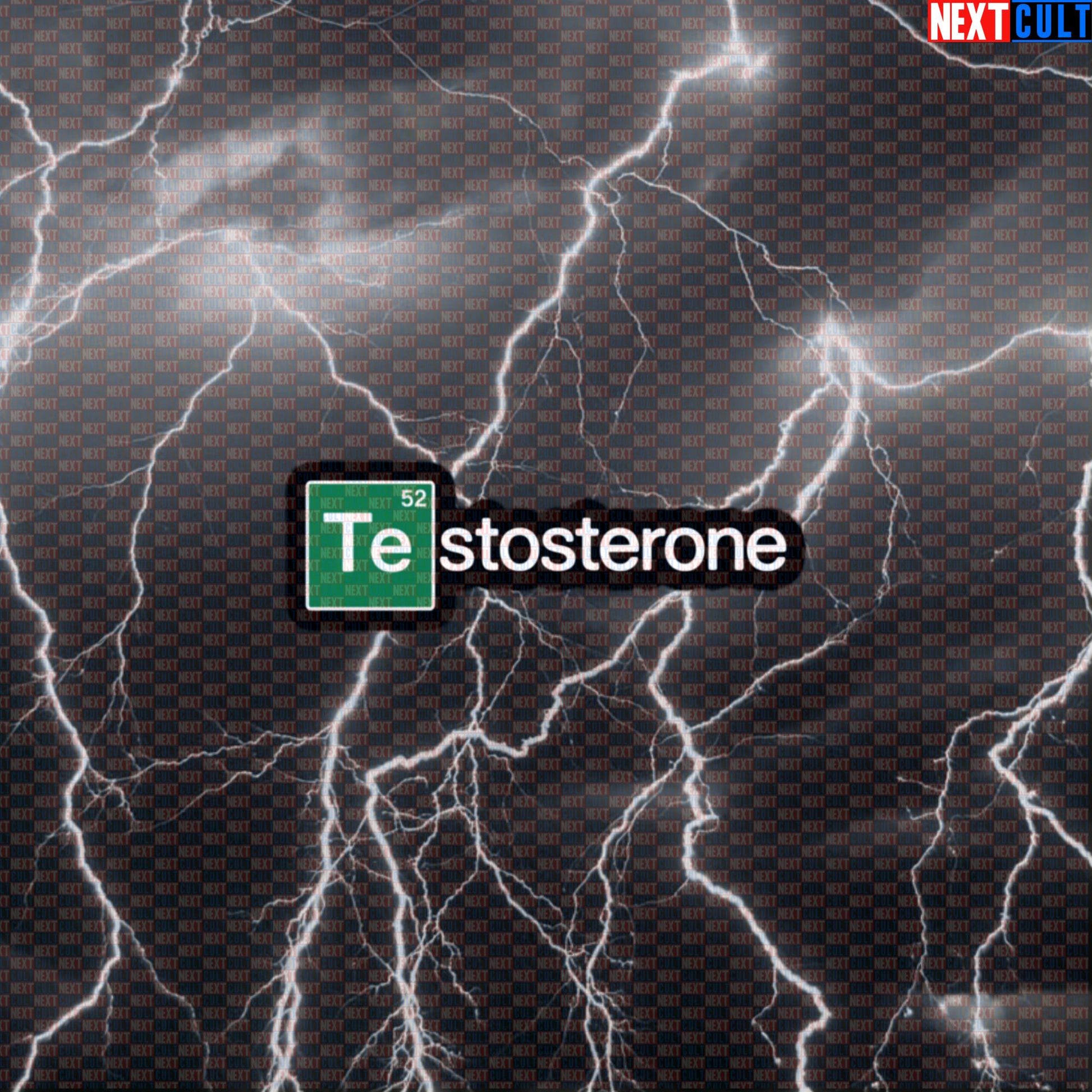 Breaking Bad Testosterone Formula Gym Sticker | Funny Chemistry Workout Decal Default Title Bodybuilding Breaking Bad Fitness Gym TV Workout Next Cult Brand