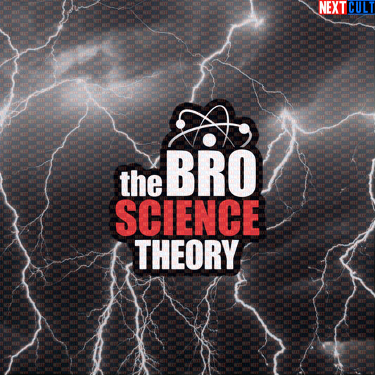 The Bro Science Theory Gym Sticker | Big Bang Workout Decal for Lifters Default Title Bodybuilding Fitness Gym TV Workout Next Cult Brand