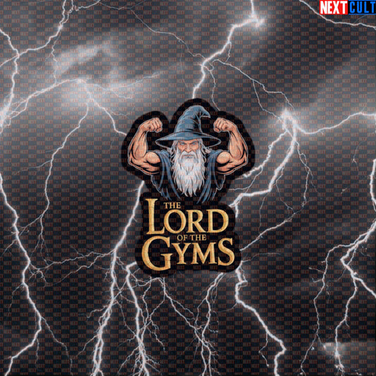 Lord of the Gyms Gym Sticker | Funny Workout Decal for Water Bottles & Gym Gear | Fitness Meme Sticker Default Title Stickers Bodybuilding Books Films Fitness Gym Lord of the Rings Workout Next Cult Brand