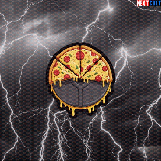 Pizza Cheat Day Gym Sticker | Funny Weightlifting Decal for Bulking Season & Bodybuilding Meme Fans Default Title Stickers Bodybuilding Fast Food Fitness Gym Pizza Powerlifting Workout Next Cult Brand