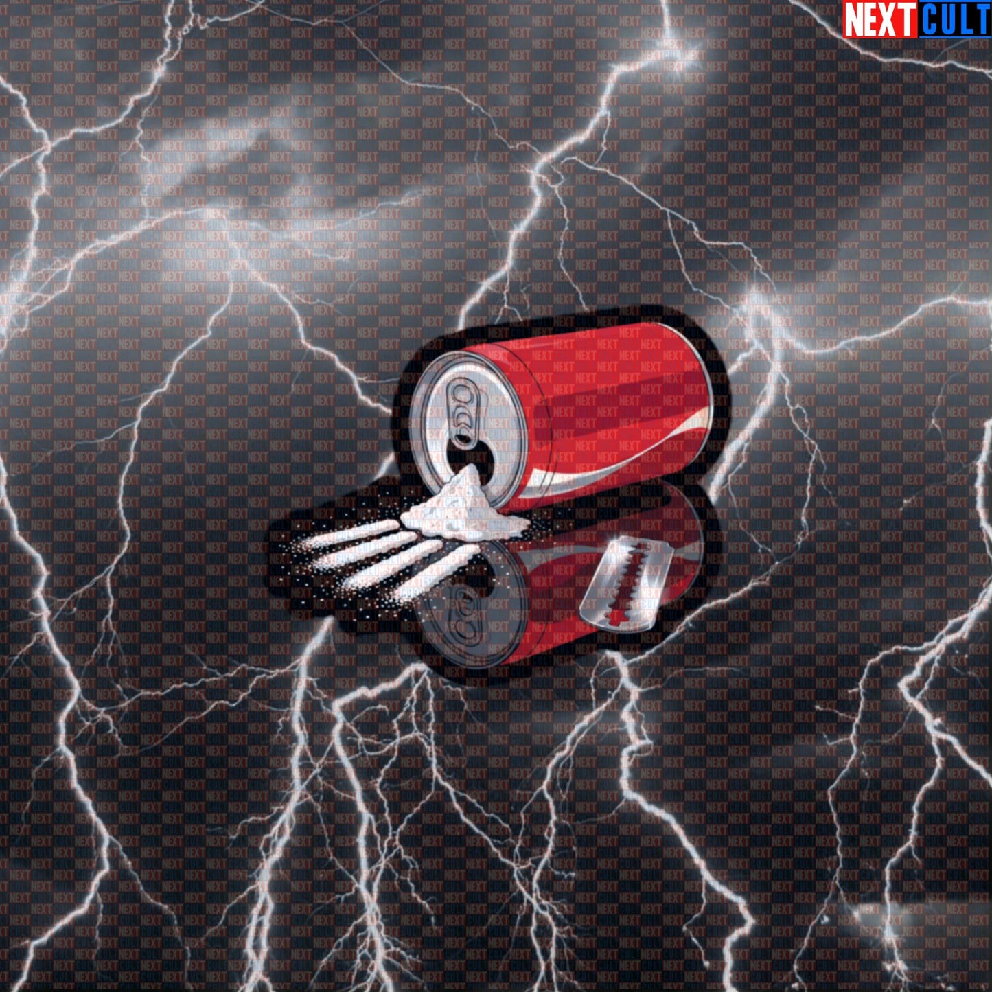 Coke Sniffing Funny Gym Sticker | Bodybuilding Meme Decal for Lifters & Gymbros Default Title Bodybuilding Fast Food Fitness Gym Workout Next Cult Brand