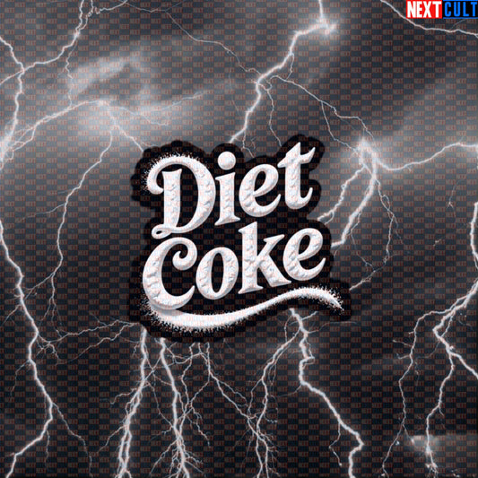 Funny Coke Diet Gym Sticker | White Powder Meme Workout Decal for Lifters | Cola Addiction Sticker Default Title Bodybuilding Fast Food Fitness Gym Workout Next Cult Brand