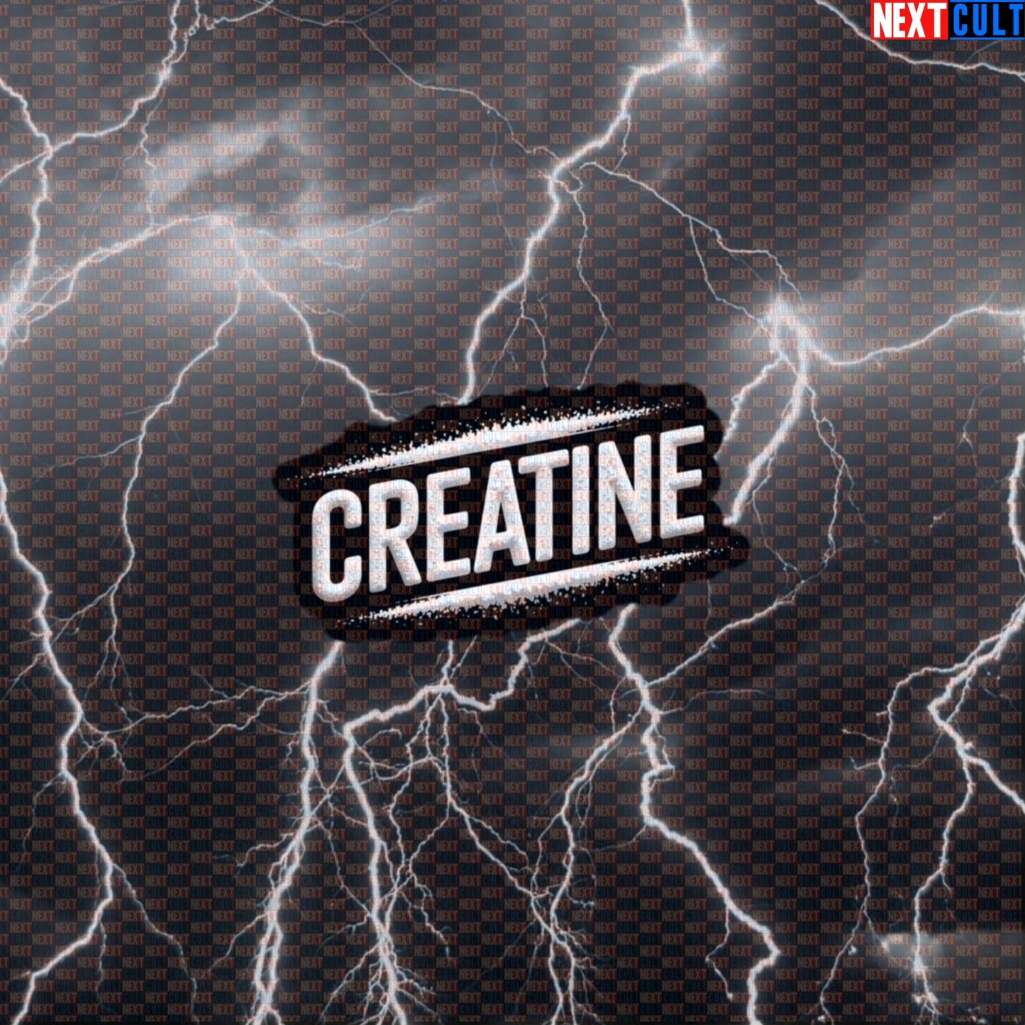 Sniffing Creatine Gym Sticker | Hilarious Gym Meme Workout Decal | Bodybuilding Supplement Sticker Default Title Bodybuilding Fitness Gym Workout Next Cult Brand