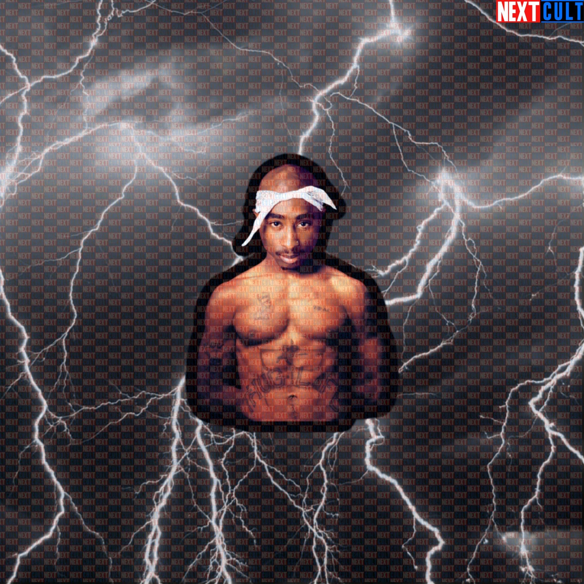 6Pac Shakur Gym Sticker | Funny Workout Decal for Lifters & Six Pack Abs Meme Default Title Stickers 2Pac Bodybuilding Fitness Gym Hip Hop Workout Next Cult Brand