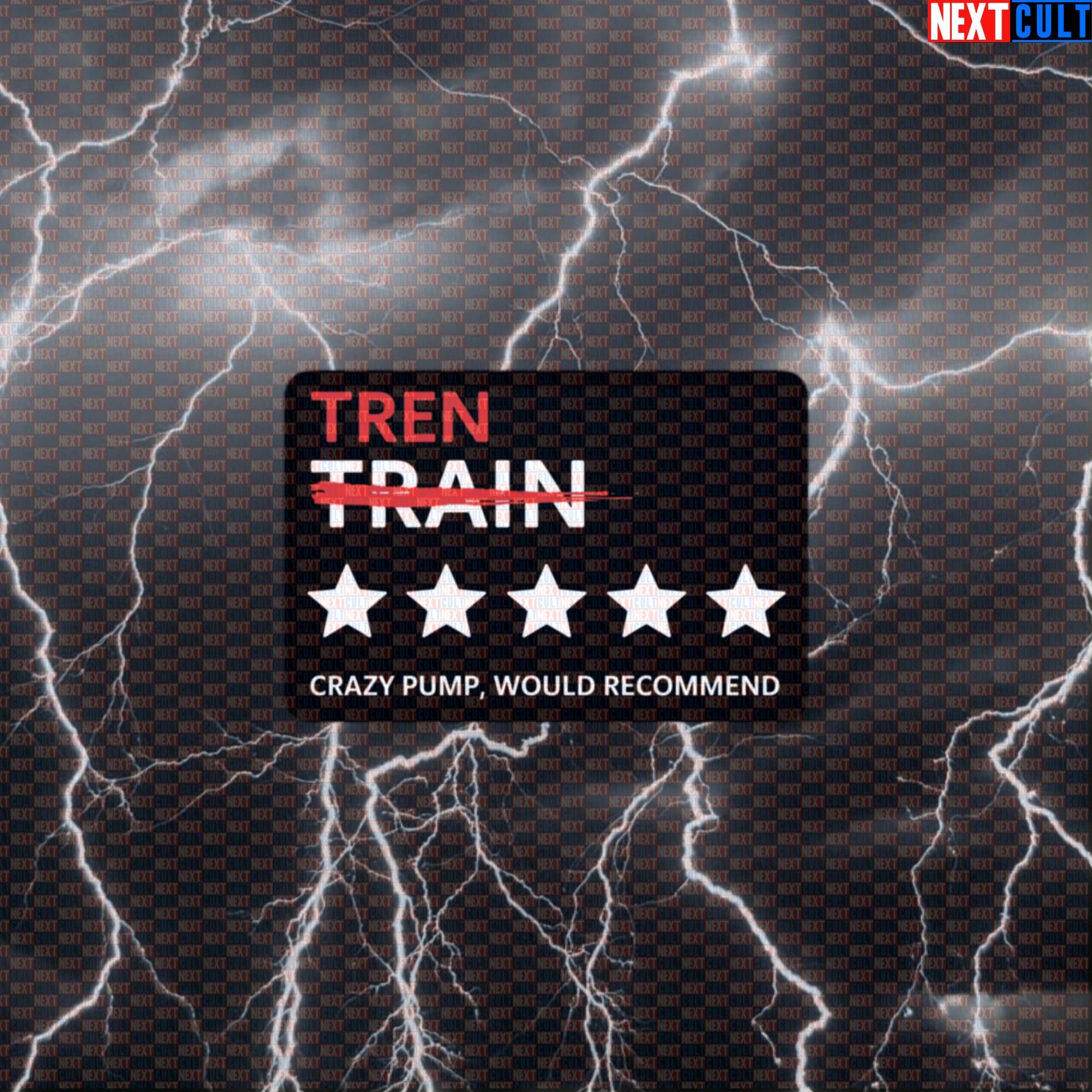 Tren Review Gym Sticker | Funny Not Natty Meme Workout Decal | Bodybuilding Humor Sticker Default Title Bodybuilding Fitness Gym Steroids Workout Next Cult Brand