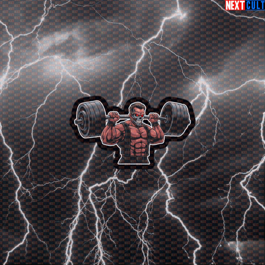 Trenminator Gym Locker Sticker | Not Natty Bodybuilding Decal | Funny Workout Sticker Default Title Bodybuilding Films Fitness Gym Powerlifting Steroids Workout Next Cult Brand