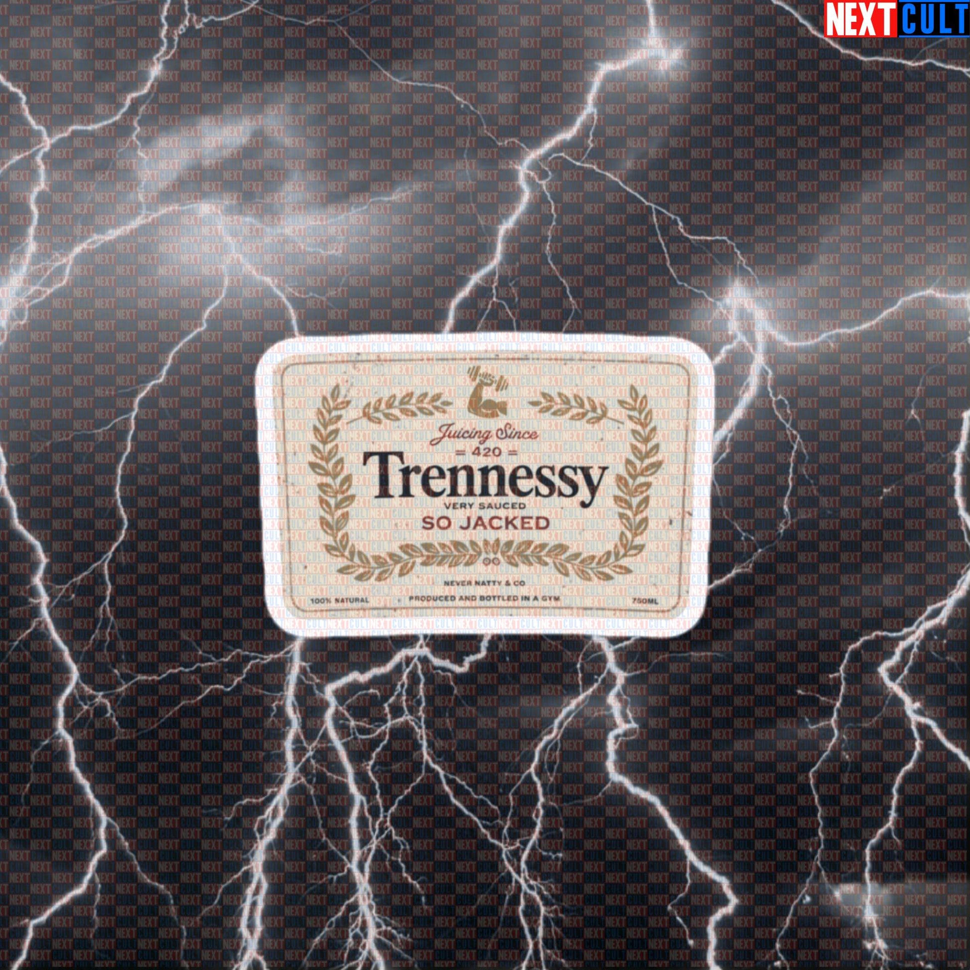 Funny Trennessy Gym Sticker - Enhanced Lifter Meme Decal Saucy Workout Sticker Default Title Bodybuilding Fitness Gym Steroids Workout Next Cult Brand